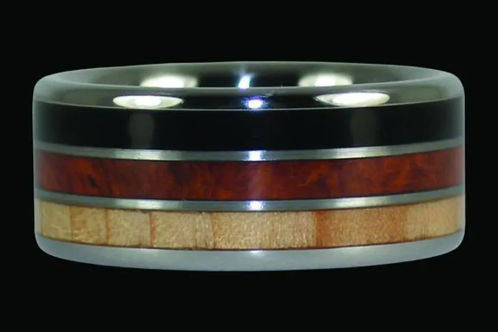 Big Kahuna Ring With Three Woods