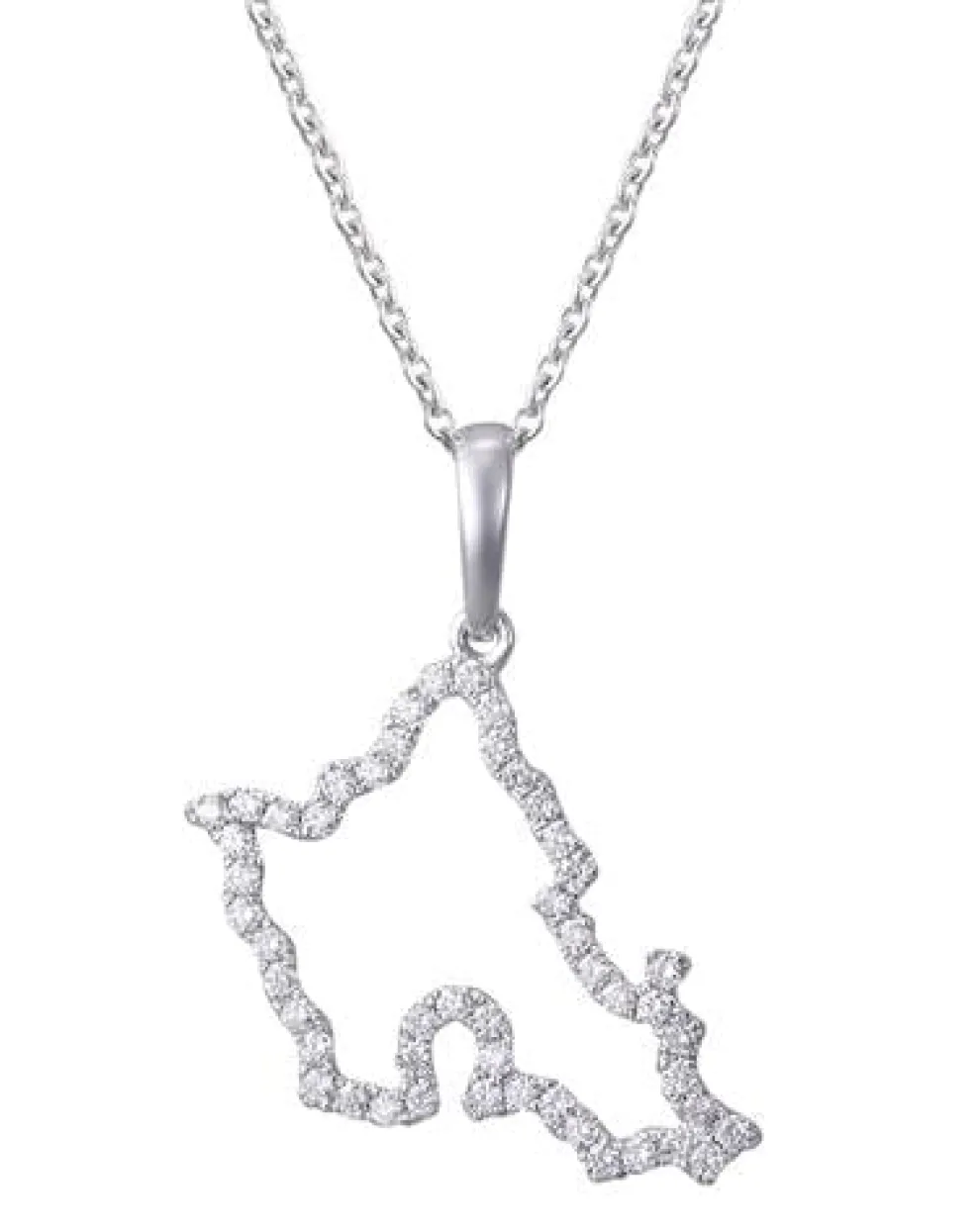 14K "Oahu" Pendant With 50 Diamonds